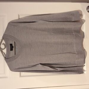 Banana Republic Light Gray Knit Top